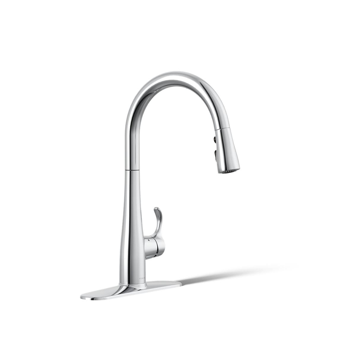 KOHLER Simplice Response Touchless Pull Down Kitchen Faucet in Polished Chrome, K-22036-CP