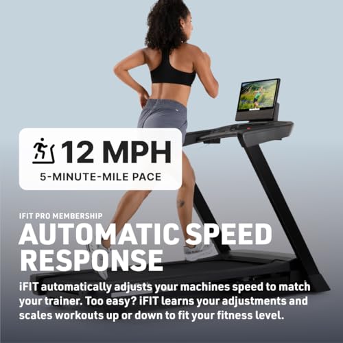 Image of NordicTrack T Series 16 Treadmill - 16 inch Touchscreen, 0-12 MPH Speed, 0-12% Incline, iFIT Workouts + iFIT Pro Monthly Membership - 1 Month Included