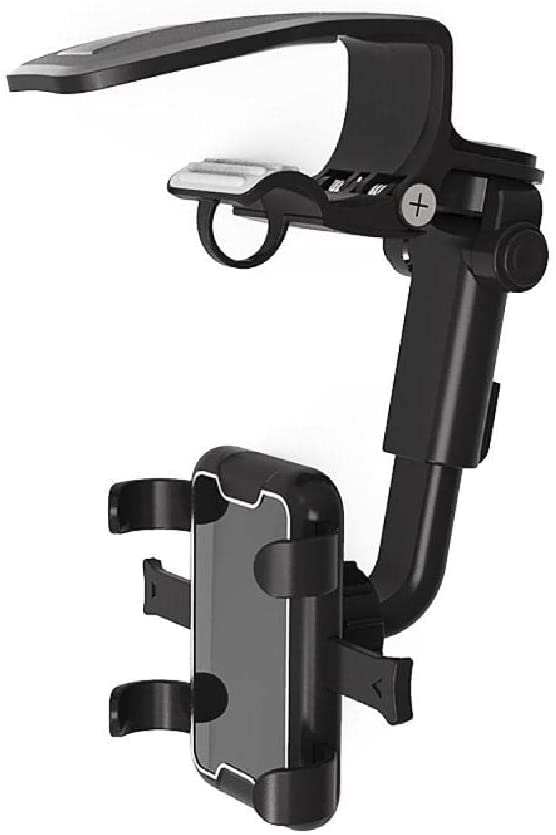 58GXCAAMOT Car Phone Cradles Car Phone Holder Stand Sturdy Stand Save Rotate Freely Rearview Mirror Headrest Mount car