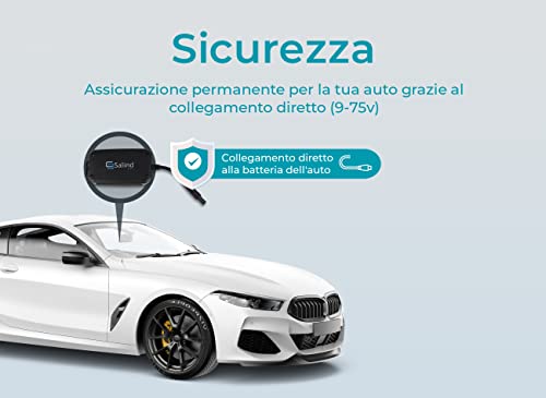 Salind GPS 01- Localizzatore GPS per auto, moto e