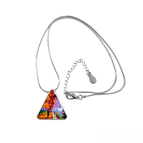 Bijoux collier paysage d'automne pour sublimer vos tenues de saison