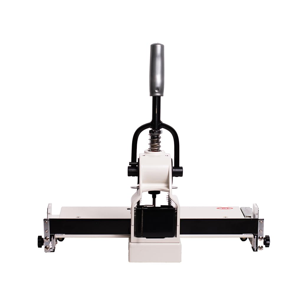 SPC Filepecker FP-1XLS Locher mit beweglichem Tisch, Einzellocher, stanzt bis zu 300 Blatt mit 9 kg Haftung, ideal für Zuhause, Büro oder Schule