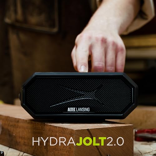 Altec Lansing Magnetic Bluetooth Speaker HYDRAJOLT 2.0, Waterproof IP67, 12W Output Power, 16H Battery, Multicolor LED, 100ft Wireless Range, Voice Assistant, USB-C Quick Charge - image 7