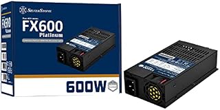 SilverStone Technology FX600 Platinum Cybenetics Platinum 600W FlexATX Power Supply (SST-FX600-PT)