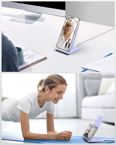 Image of NANAMI Wireless Charger - Fast Wireless Charging Stand Compatible with Apple iPhone 17 /17 Pro /17 Pro Max /16 /15 /14 /13 /12 Pro, Desktop Phone Charger for Samsung Galaxy S26 /S26+ /S25 /S24 /S23 /S22 /S21