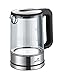 SENYA Bouilloire électrique sans fil en verre 1.7L rotation 360° Tea Lover, 2200W SYBF-K002