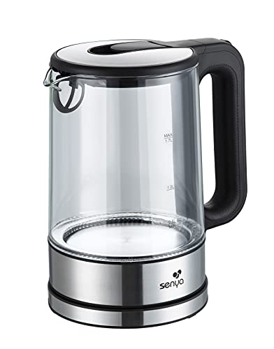 Elektrischer Wasserkocher aus Glas, 360 1,7 l, Tea Lover, 2200 W SYBF-K002