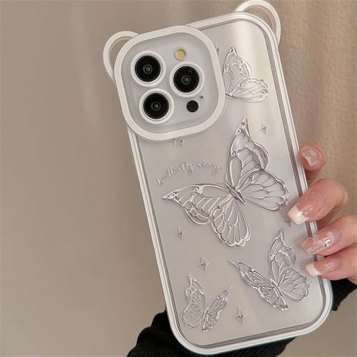 Coque papillon creux iPhone 11 cadeau mignon anniversaire