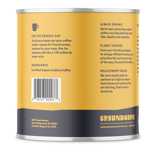 Groundwork USDA Organic Whole Bean Light Roast Coffee miniatura 2
