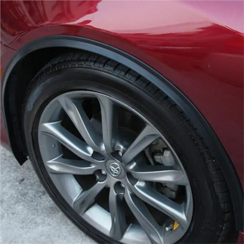 Protector de cejas para rueda de coche: moldura para arcos ante salpicaduras 4