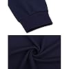 APAELEA Men Polo Shirt Long Sleeve Cotton Golf T-Shirt Casual Tops,Navy Blue,3XL #4