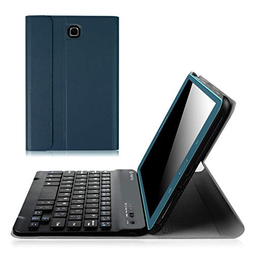 Fintie Keyboard Case for Samsung Galaxy Tab A 8.0 (2015), Slim Shell Stand Cover w/Magnetically Detachable Bluetooth Keyboard for Tab A 8.0 SM-T350/P350 2015 (NOT Fit 2017/2018 Version), Navy