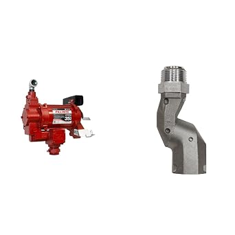 Fill-Rite FR310VN 115V/230V 35 GPM Fuel Transfer Pump and Fill Rite S100H1315 1 Inch Multi Plane Swivel