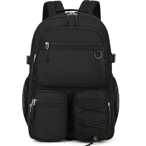 Mochila Urbana Negra Resistente al Agua 15.6 pulg