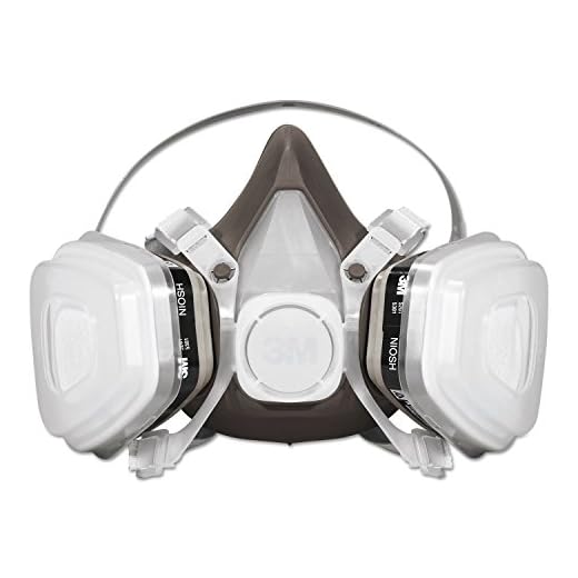 3M Half Facepiece Disposable Respirator Assembly 53P71, NIOSH, Large