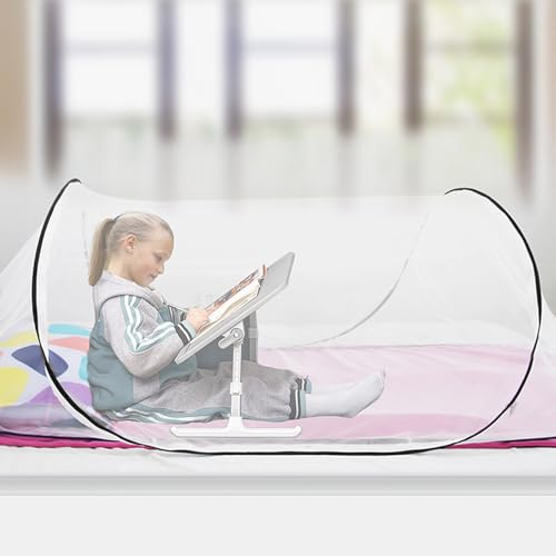 Tienda mosquitera plegable para cama, ligera y ventilada miniatura 3