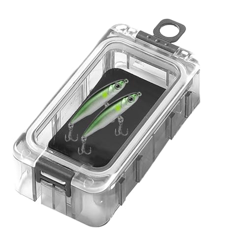 Caja De Organizador De Aparejos Pequeños: Organizador De Tackle Pequeño, Tableta De Almacenamiento De Asociación De Bolsillo | Organizador De Impermeable Para Entusiastas, Contenedores De Sumini