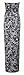 FashionMark Women's Skull Face Sheering Maxi