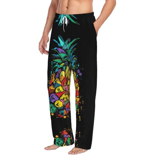 Pantalon de pyjama ananas hommes S-5XL ample et doux - 2