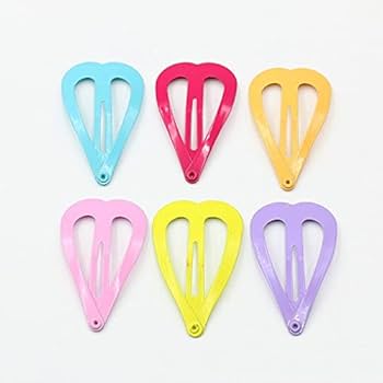 Amazon.co.jp: KUKU工房 パッチンピン ヘアクリップ 30個セット