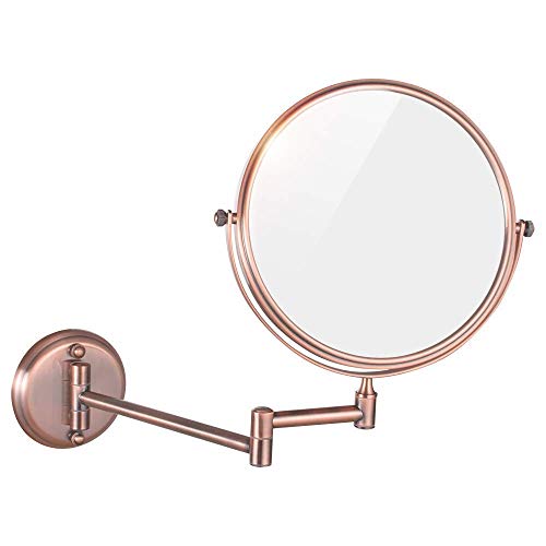 Miroir cosmétique réglable et robuste pour un rasage précis dans la salle de bain