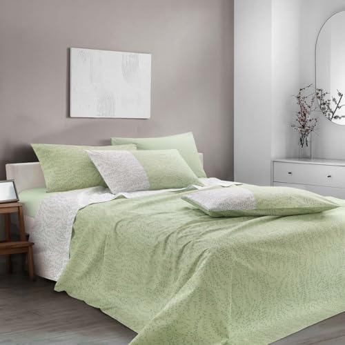 Gabel Completo lenzuolo - copriletto MATRIMONIALE puro cotone articolo (Foto L05)