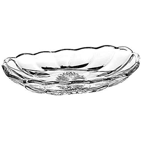 Anchor 561G 8-1/4 oz Banana Split Dish, Crystal - 2/Pack
