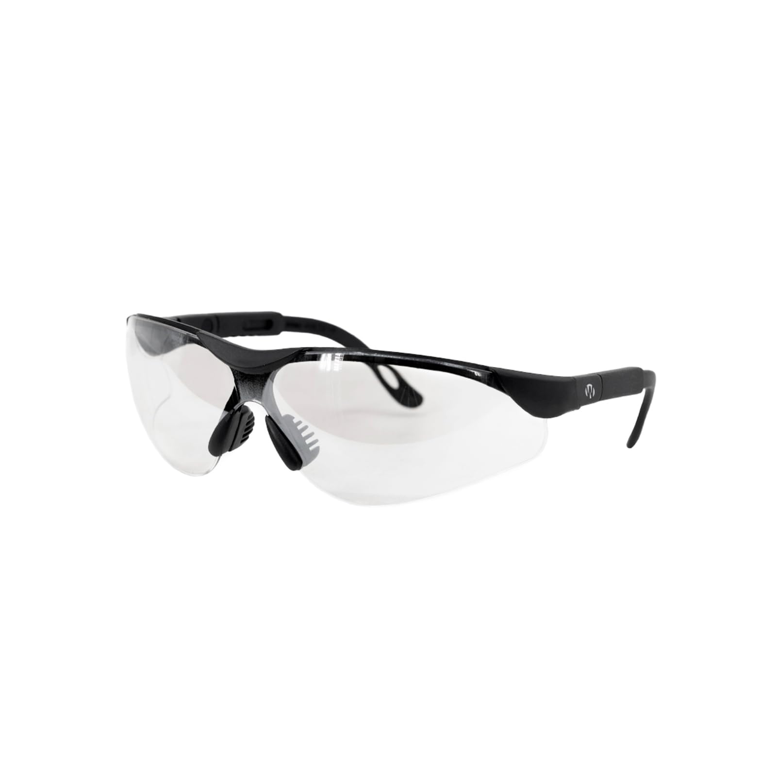 Walker's Elite Sport Schießbrille – Schlagfest, Anti-Beschlag, weich, rutschfest, belüftet, verstellbar, UV-Schutz, Jagdbereich, Schießsportbrille, transparent
