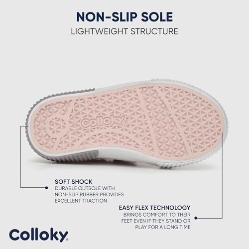 Toddler Sneakers for Girls - Lightweight Shoes with Soft Soles & Adjustable Strap, Arch Support & Breathable Design - Washable & Stylish3