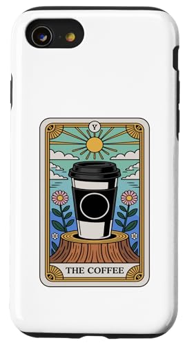 ^bgJ[h The Coffee ItBX[A R[q[ X}zP[X iPhone SE (2020) / 7 / 8 p