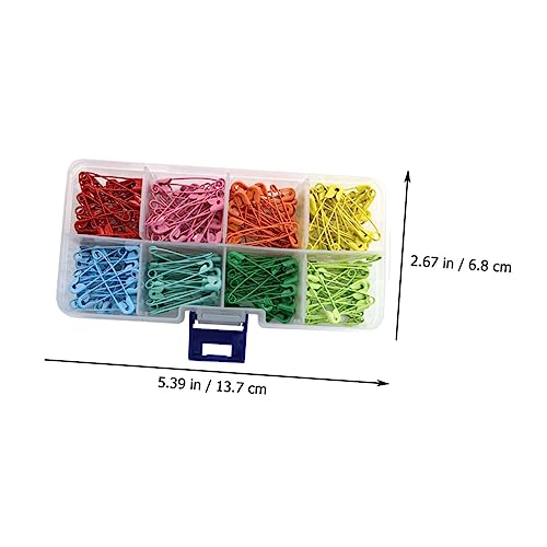 SHINEOFI 720stücke Bunte Sicherheitsnadeln Für Näharbeiten Und Schmuckherstellung Langlebige Metallclips Für Kreative Projekte Und Textilgestaltung