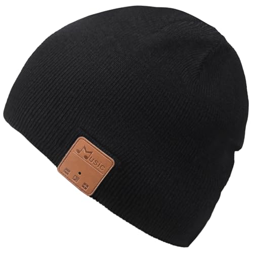 Mydeal Bluetooth Beanie Hat Wireless Headphone for Outdoor Sports Tech Gifts Stocking Stuffers for Men Women