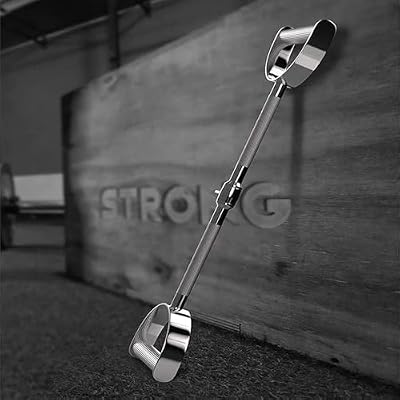 Cable Machine Attachment, Straight Bar with Double D Handles, Revolving Tricep Press Down Bar with Non-Slip Handles, Fitness Machine Accessories