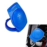 UZZH Windshield Wiper Washer Fluid Reservoir Cap for Volkswagen Atlas GTI Jetta 2019-2021, Automotive Accessories Car Windscreen Water Tank Lid Bottle Cap Cover Replacement OEM#3Q0955455, blue