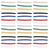 VALICLUD Schrumpfschlauch für Schnürsenkel aus Kunststoff 5mm 7 Farben im Satz zur Reparatur und Verlängerung der Lebensdauer für Sportschuhe und Joggerhosen Beim Laufen