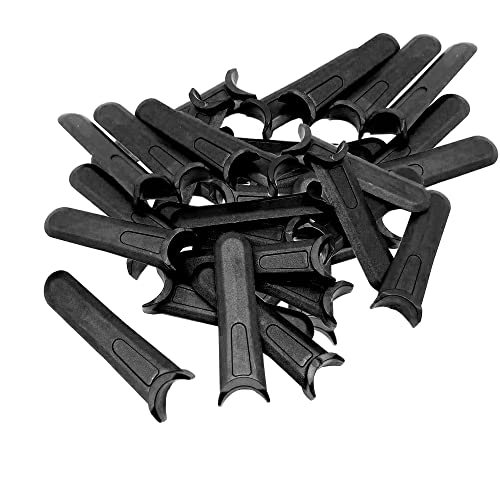 TopHomer 100 Pcs Plastic Grass Trimmer Blades