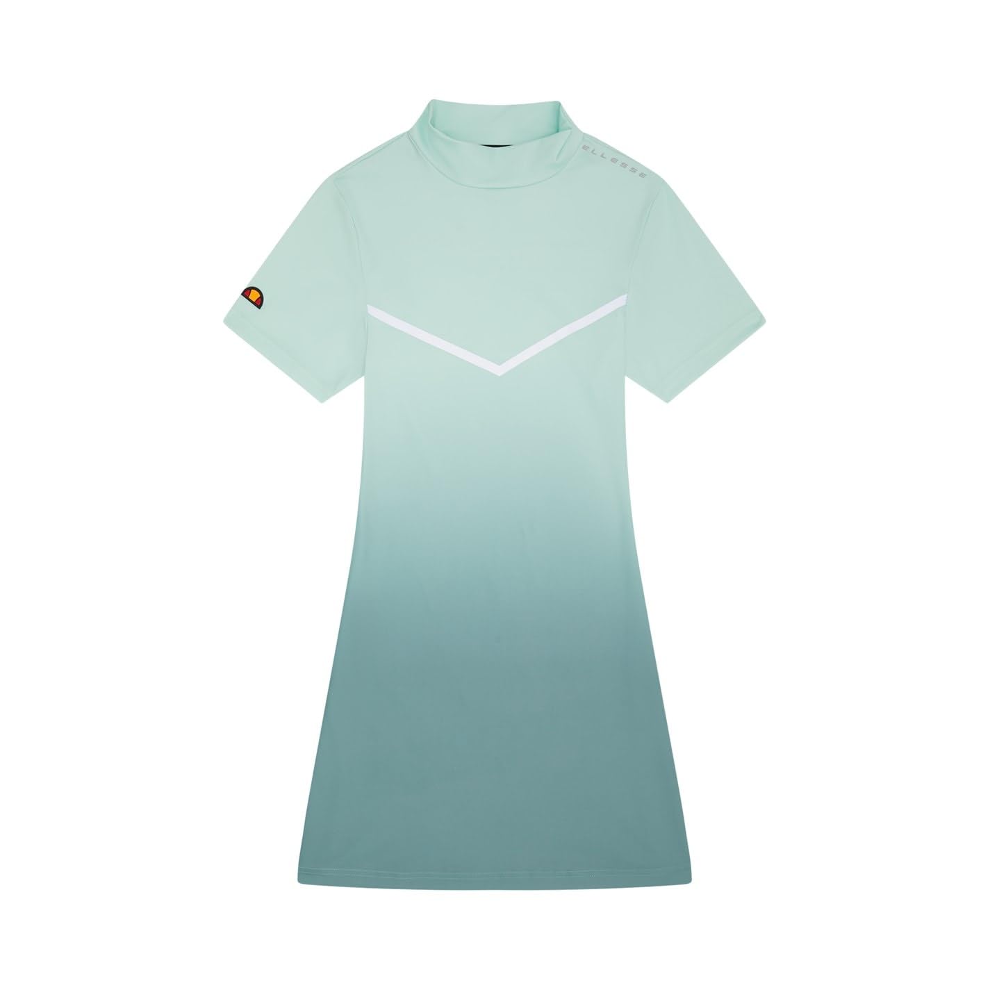 Ellesse Womens T-Shirt Dress Light Green 14