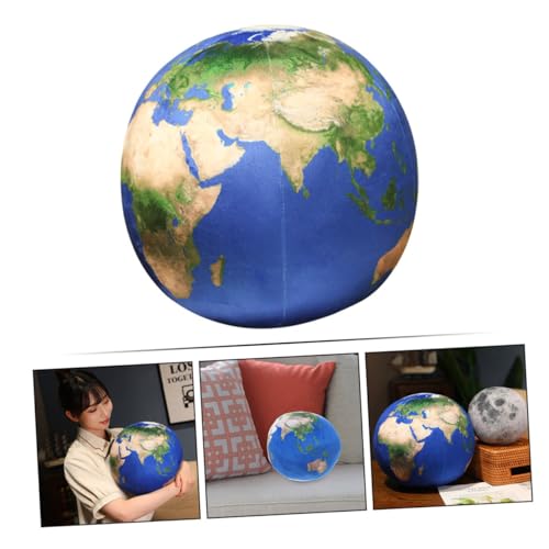 Coussin peluche Terre VOSAREA, le cadeau idéal pour décorer un lit - 7