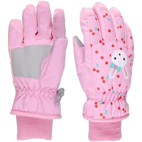 TRIWONDER Kids Winter Gloves Mittens Waterproof Ski Snow Gloves Mittens Cover