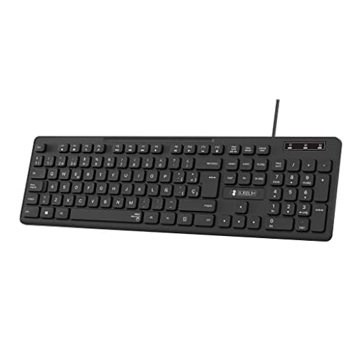 TECLADO BUSINESS SLIM SILENCIOSO CON CABLE USB