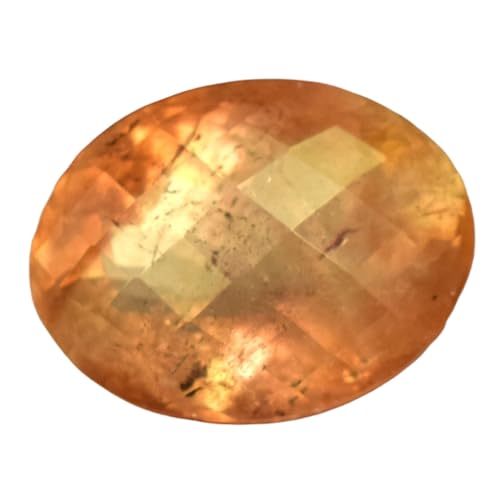 Topaze jaune naturelle taillée à porter au quotidien en bague ou en pendentif solaire