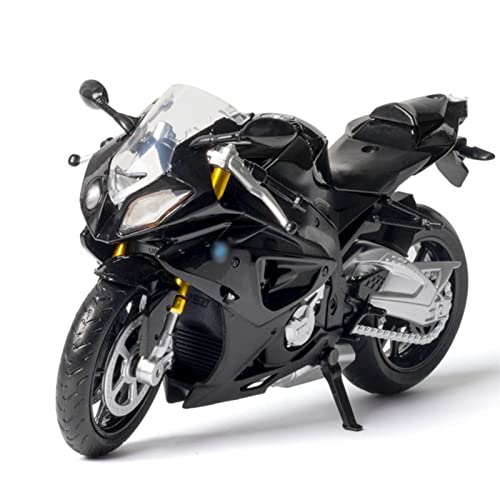 Motorradmodell Spielzeug Für BMW S1000RR 1:12 Diecasts Alloy Motorradmodell High Simulation Sound Und Light Modell Motorrad (Color : 1) Cover