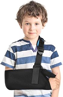 Medical Arm Sling for Kids, Breathable Child Arm Support Shoulder Immobilizer with Adjustable