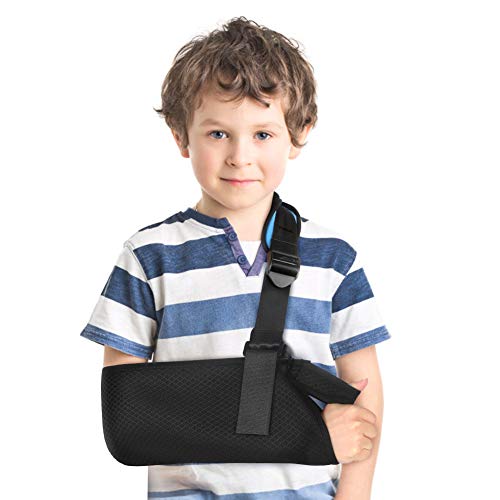 Medical Arm Sling for Kids, Breathable Child Arm Support Shoulder Immobilizer with Adjustable