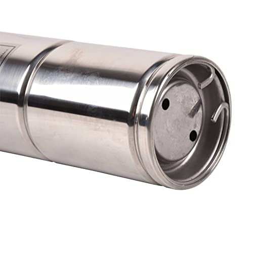 Lfgud Deep Well Submersible Pump, 1Hp 33Gpm Flow With 9.8Ft Electric Cord 4" Od Pipe Submersible Bore Pump 1.25 Inch Outlet Water Pump Stainless Steel Water Pump For Industrial, Irrigation #TOP4