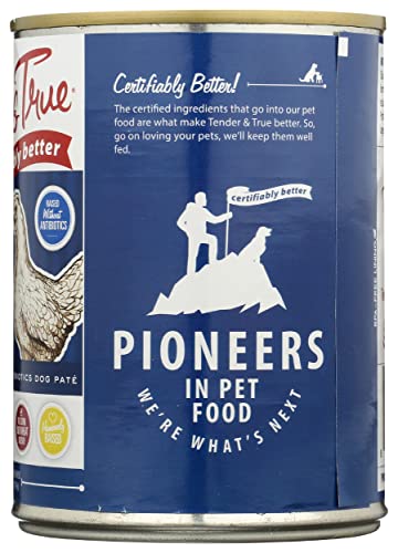 Tender And True Pet Food, Organic Food Can Anti-Biotic Free Wet Chicken Brown Rice, 13.2 Ounce #TOP5