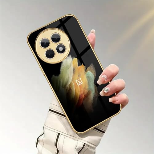 Image of Ashen Fire Prisma Case for OnePlus 13R, OnePlus 13R Back Cover Case(2025) - TPU | Gold