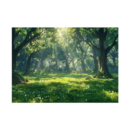 Tableau decoration murale foret pour creer un salon cocooning et relaxant