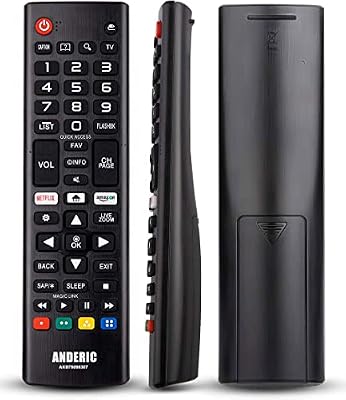 Universal Remote Control for All LG Smart TV LCD LED OLED UHD HDTV Magic 3D 4K Webos TVs AKB75095307 AKB75375604 AKB75675304 AKB74915305 AKB76037601 AKB75675313 AKB75855501 - Hospitality