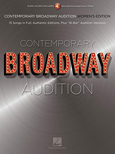 Contemporary Broadway Audition - Women's Edition (English Edition)